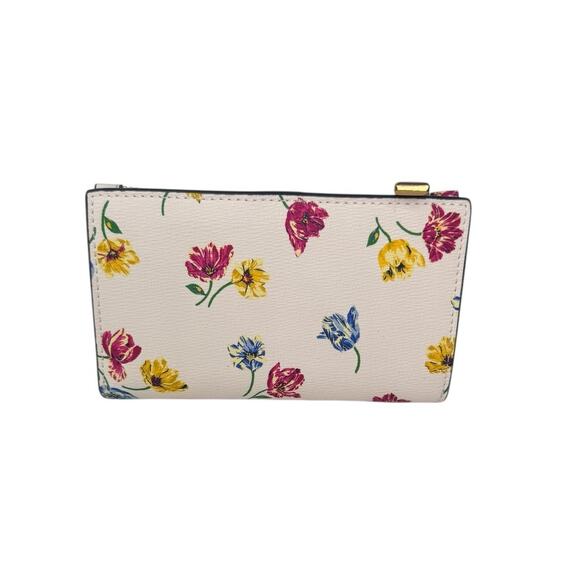 Kate Spade Morgan Tulip Toss Small Slim Bifold Wallet - Picture 6 of 8